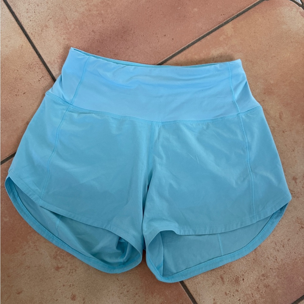 Lululemon Athletica Sky Blue Athletic Shorts